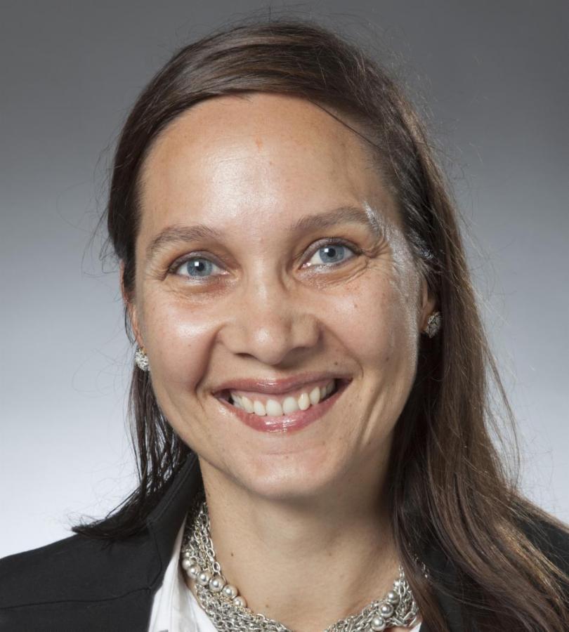 Headshot of Clemency Montelle, Professor of Mathematics and Statistics at the University of Canterbury.