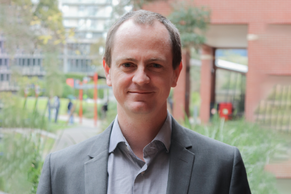 Headshot of Enda Crossin, Director of Engineering Management Programmes at the University of Canterbury.