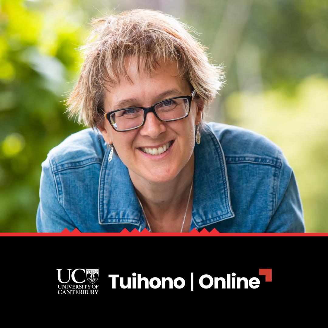 A relaxed headshot of clinical psychologist, Professor Julia Rucklidge, taken outside on a sunny day.