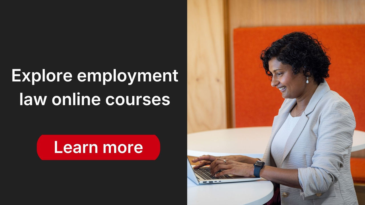 Explore employment law online courses - learn more